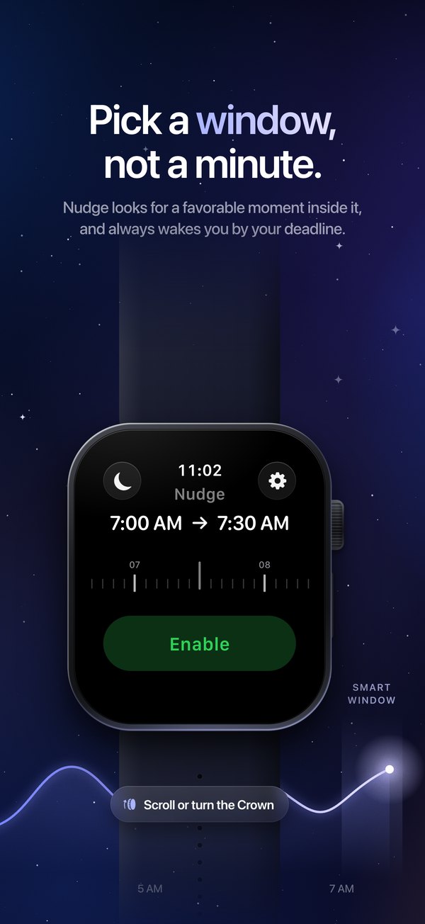 Pick a window, not a minute