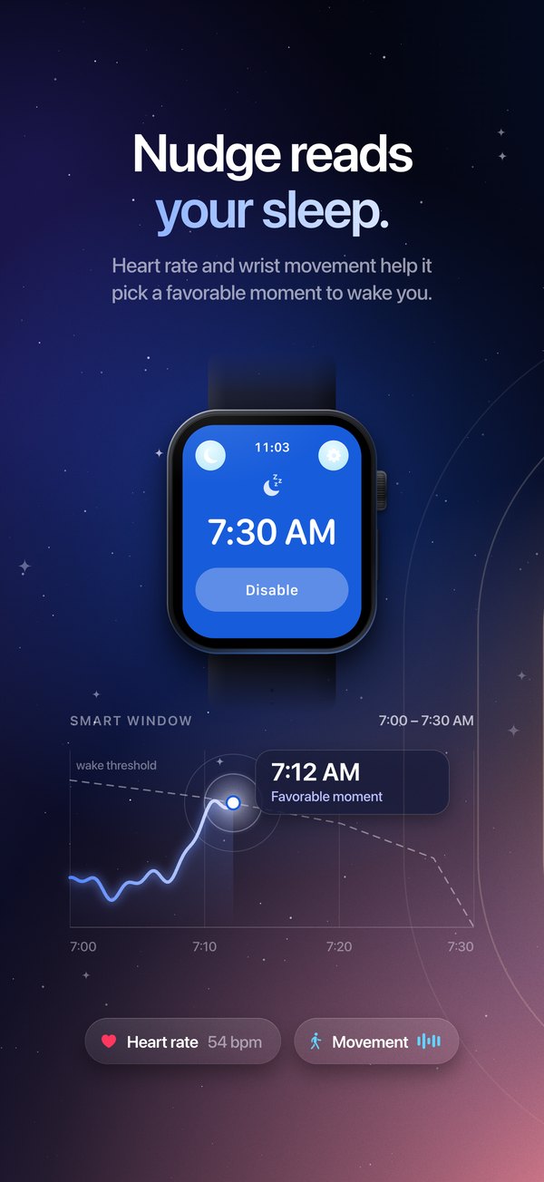 Nudge reads your sleep